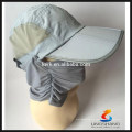 2015NINGBO LINGSHANG polyester en gros masque protecteur solaire unisexe de protection solaire masque vélo chapeau sport de plage